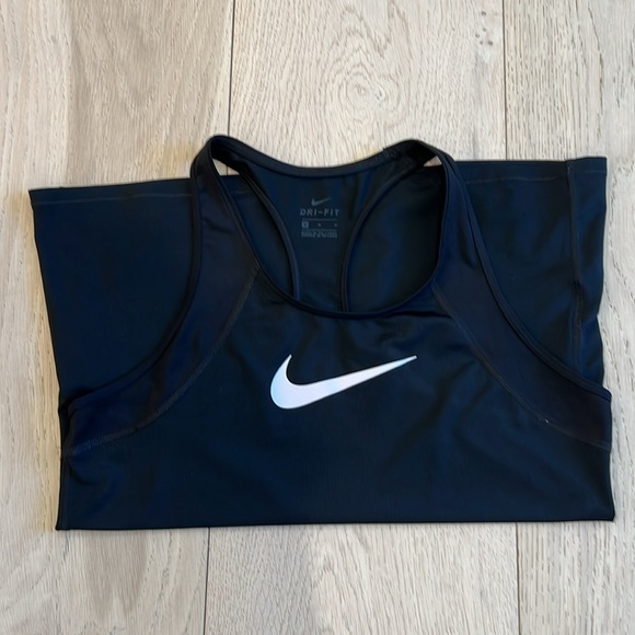 Nike Dri-Fit Racerback Tank in Black Size Medium - Picture 8 of 8